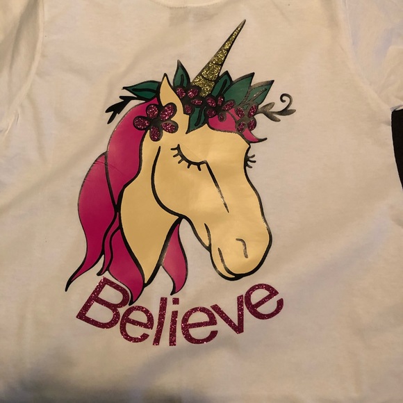 Made to Order Believe Unicorn 🦄 Shirt - Picture 2 of 2